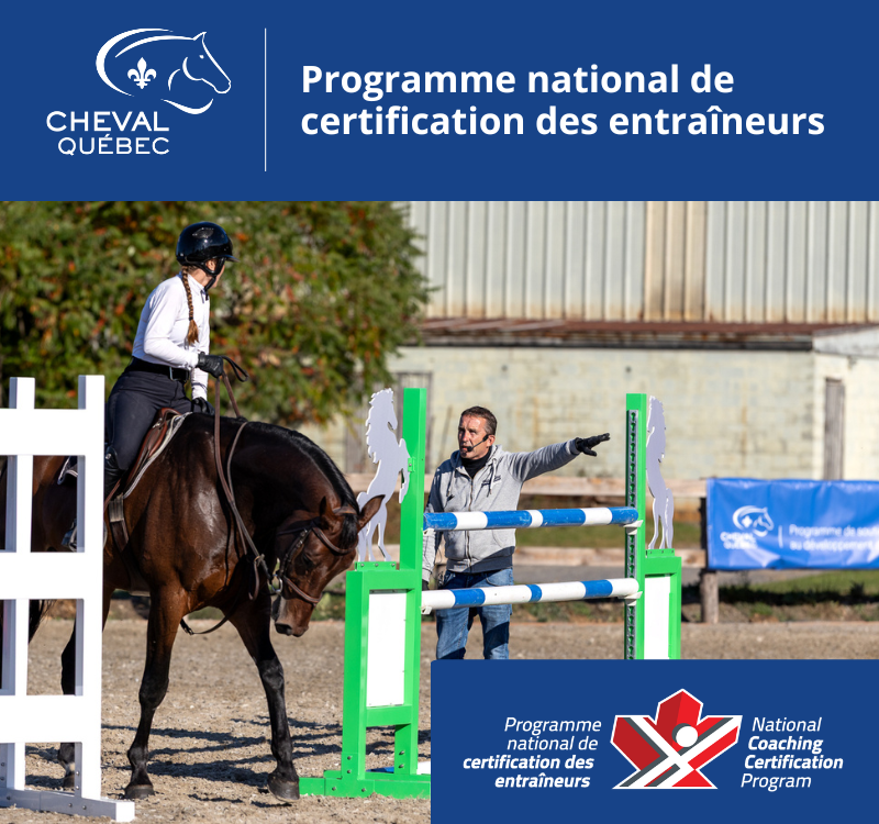 Entraîneur Compétition-Développement PNCE/CE en saut d’obstacles